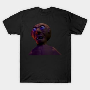 Scared Old Man T-Shirt